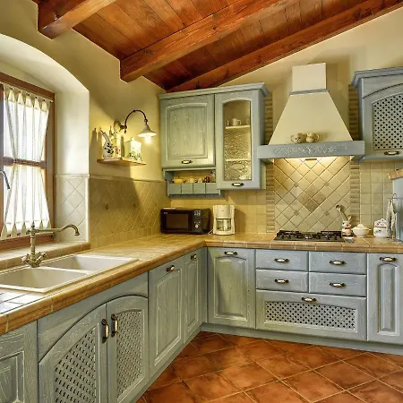 Rustic In With Swimming Pool